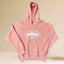 Corteiz Alcatraz Island Heavyweight Hoodie pink