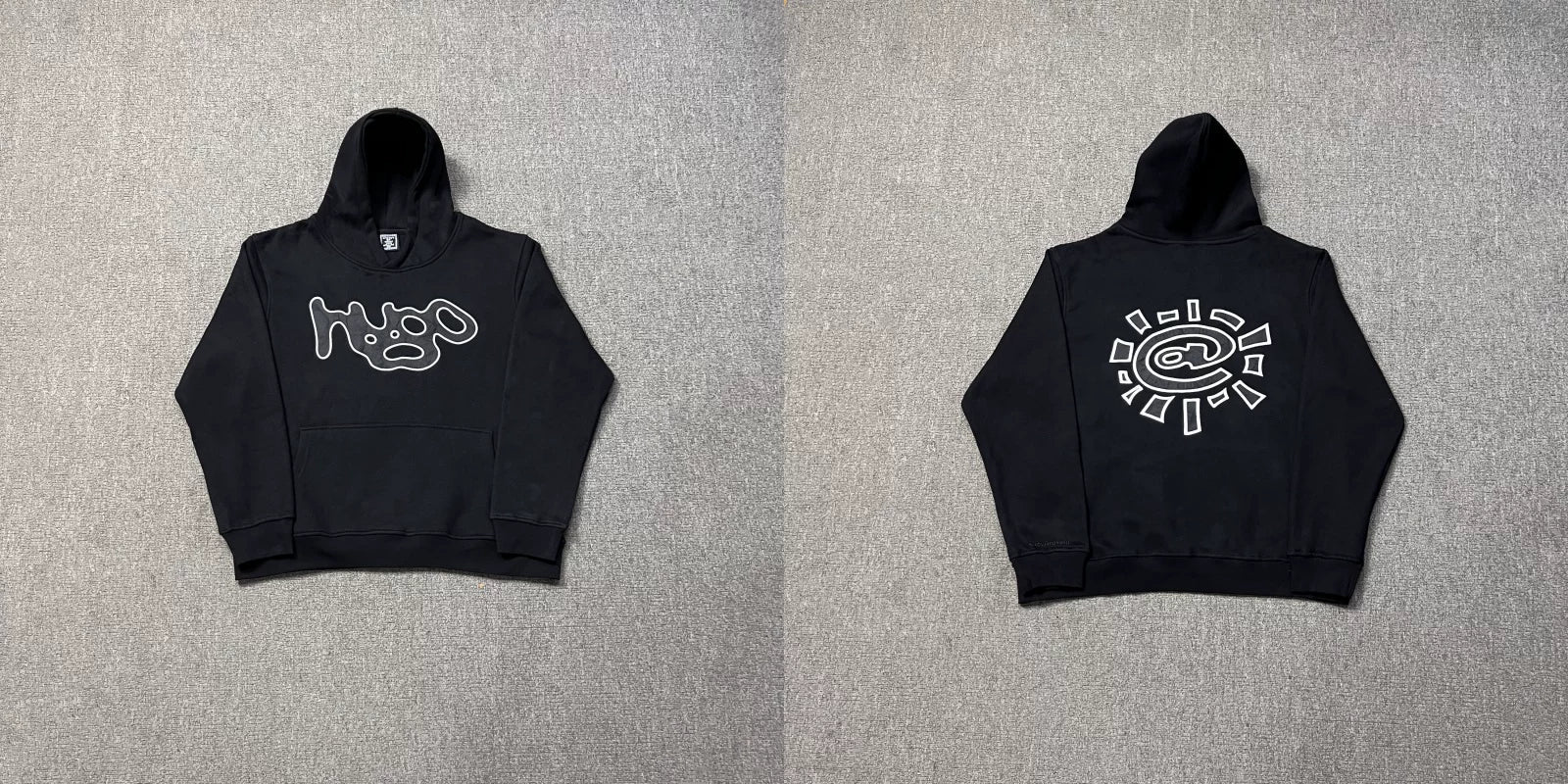 ADWYSD Logo Heavyweight Hoodie - Black