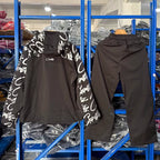 Corteiz Devil's Island Stormtrooper Waterproof Jacket Black