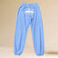 Corteiz Alcatraz Island Heavyweight Sweatpants Light blue