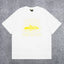 Corteiz "Rules The World" Yellow Print White T-Shirt