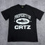 Corteiz Property of CRTZ T-Shirt – Black/White