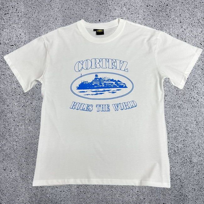 Corteiz "Rules The World" Alcatraz Graphic Tee Hover Image