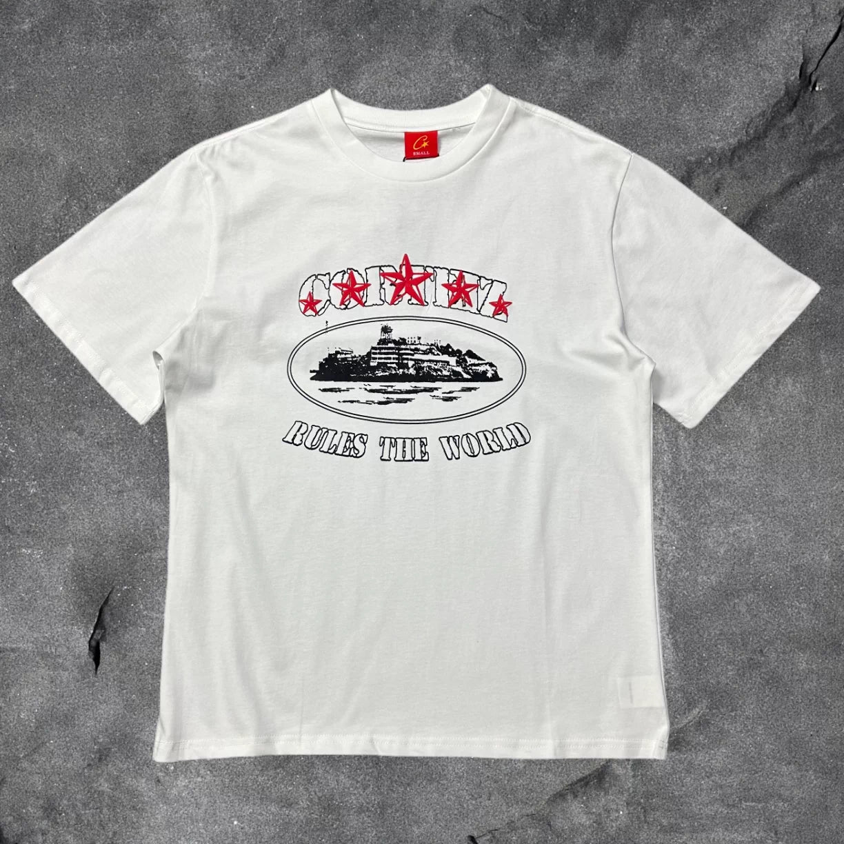 Corteiz Alcatraz "Rules The World" Graphic Tee - Premium Streetwear T-Shirt