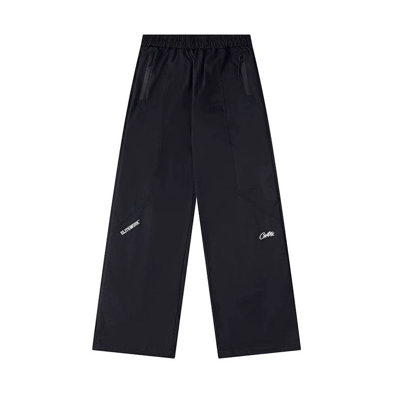 Corteiz Devil's Island Stormtrooper Waterproof Pants Black