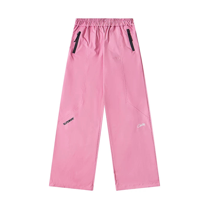 Corteiz Devil's Island Stormtrooper Waterproof Pants Pink