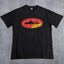 Corteiz Authentic Oval Logo T-Shirt – Black/Red