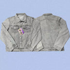 Corteiz Heavyweight Denim Jacket Grey