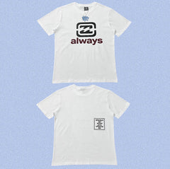 ADWYSD White Brown Badge Always Tee
