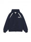Corteiz Contrast Raglan Full-Zip Heavyweight Hoodie -Royal Blue