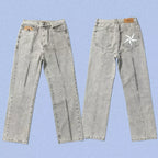 Corteiz Heavyweight Denim Pants Grey