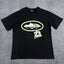 Corteiz Gold Chain & "23" Pendant Logo T-Shirt - Black Streetwear Tee