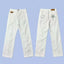 Corteiz Heavyweight Denim Pants White