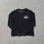 Corteiz Alcatraz 4-Star Logo Long Sleeve Thermal Tee - Black