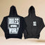 Corteiz "Rules The World" (RTW) Heavyweight Hoodie black