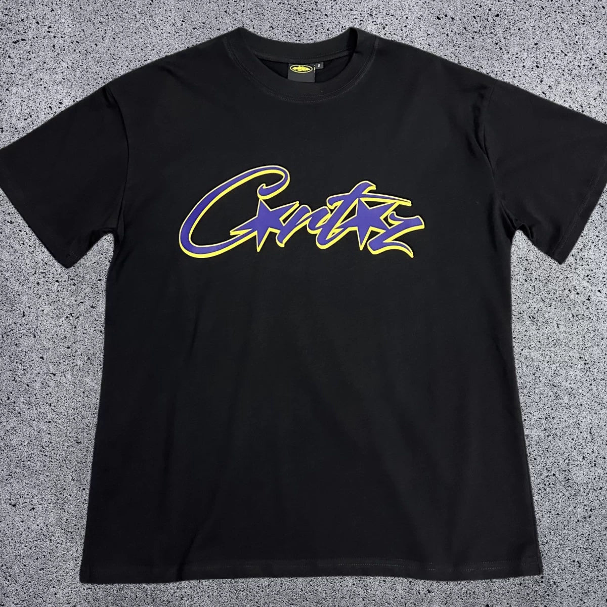 CRTZ "Sculpted" Graphic Heavyweight Tee | White Corteiz Streetwear T-Shirt
