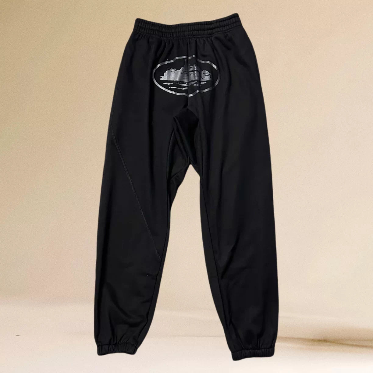 Corteiz Alcatraz Island Heavyweight Sweatpants black/grey