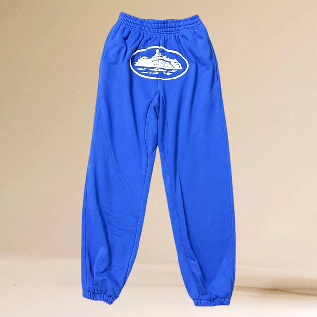 Corteiz Alcatraz Island Heavyweight Sweatpants deep blue Hover Image
