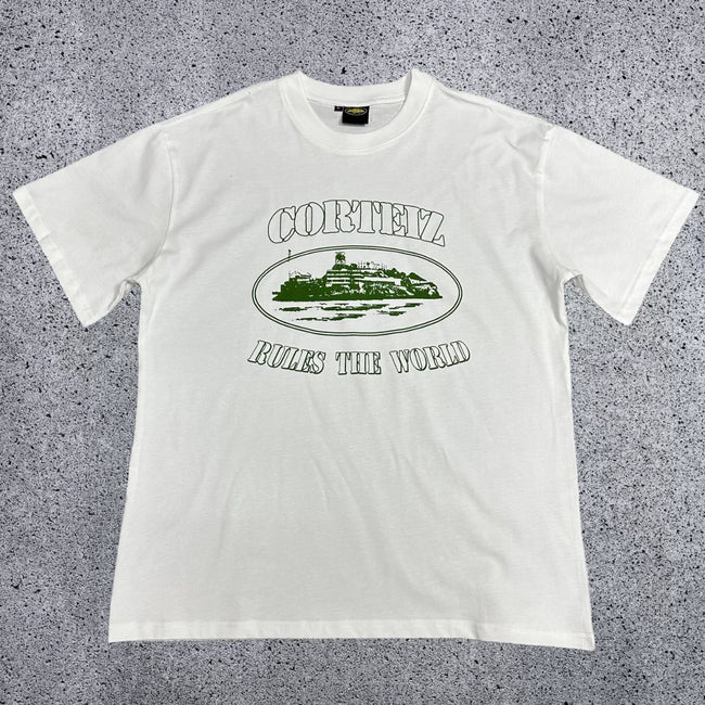 Corteiz "Rules The World" Alcatraz Graphic Tee Hover Image