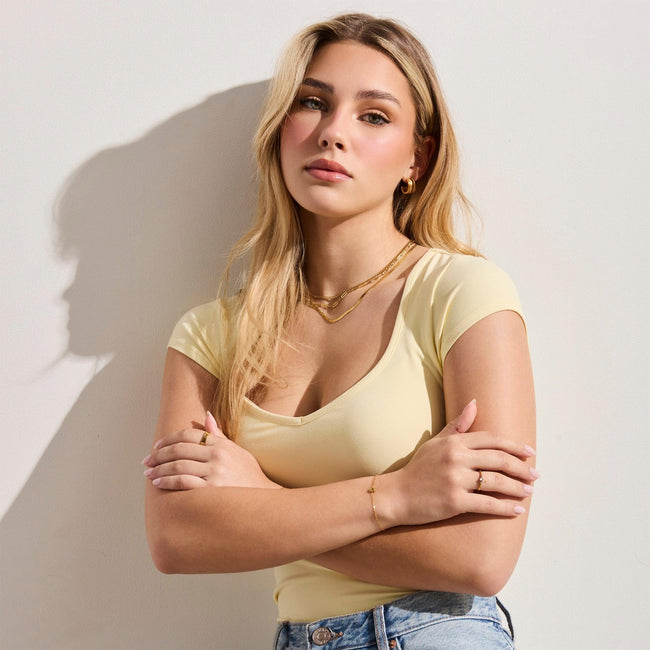 Triple Layer Chain Necklace Set Main Image