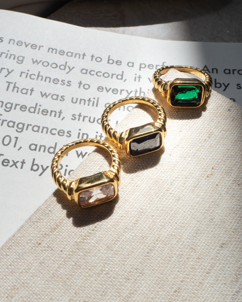 Audrey Ring | Emerald