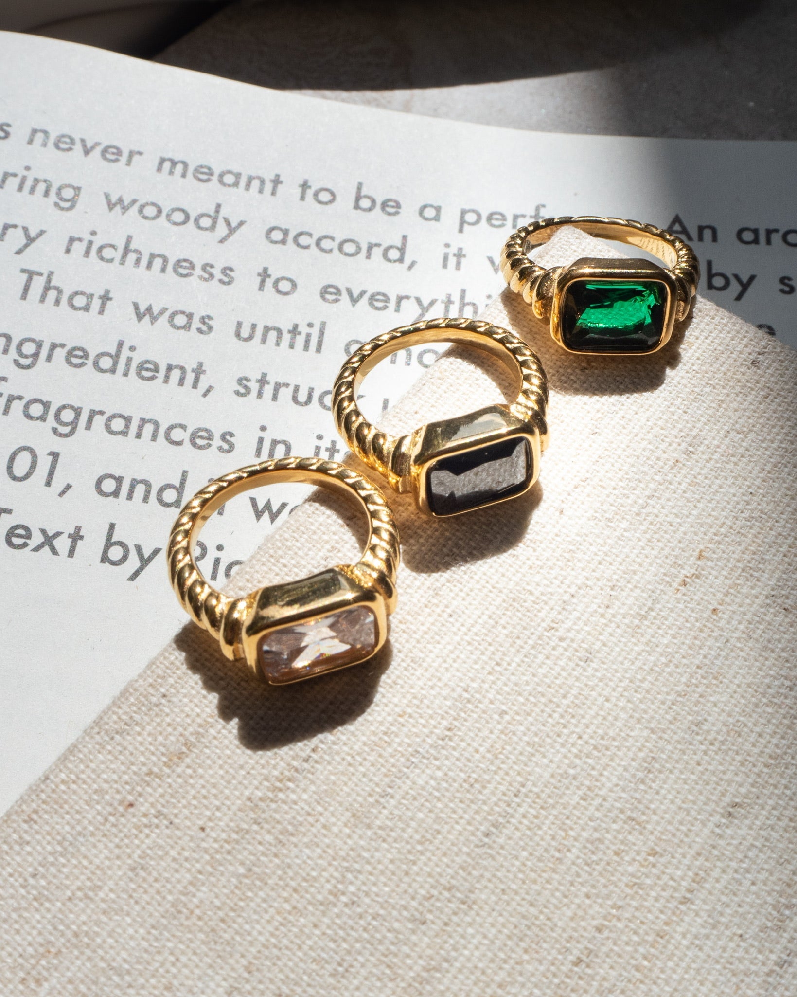 Audrey Ring | Crystal
