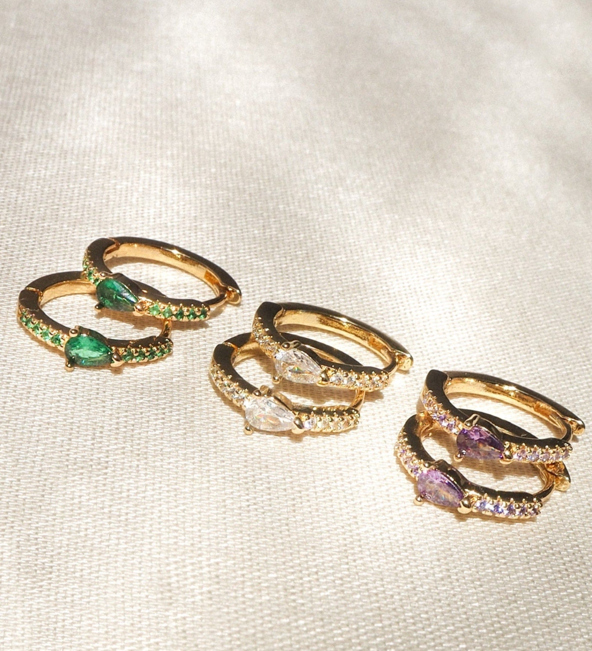 Devina Hoops | Emerald