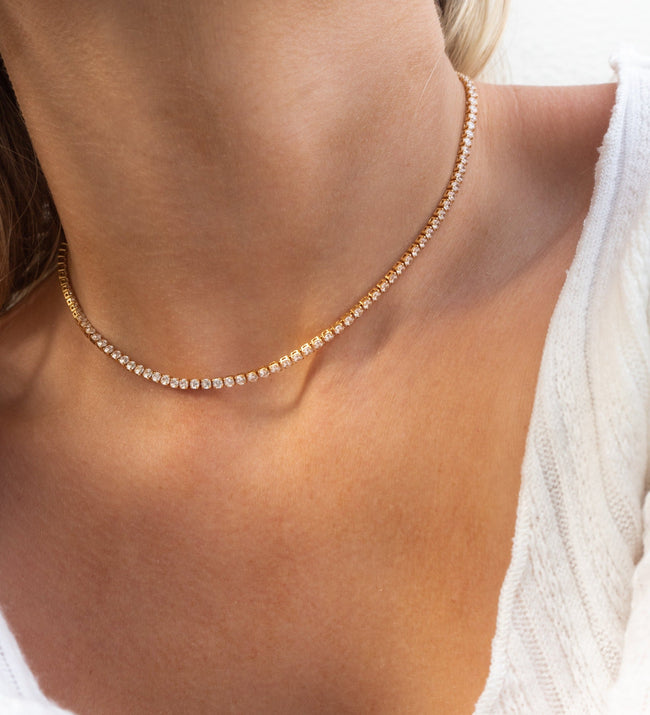 Vivian Choker | Gold Hover Image