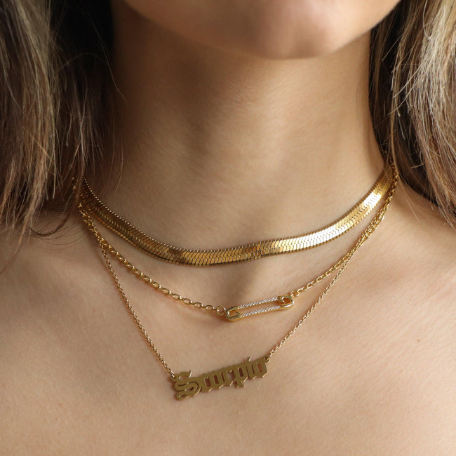 Pin It Necklace Main Image