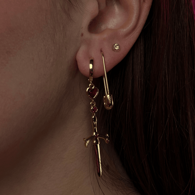 Pinned To You Earrings Main Image