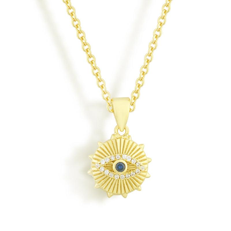 Radiant Eye Necklace