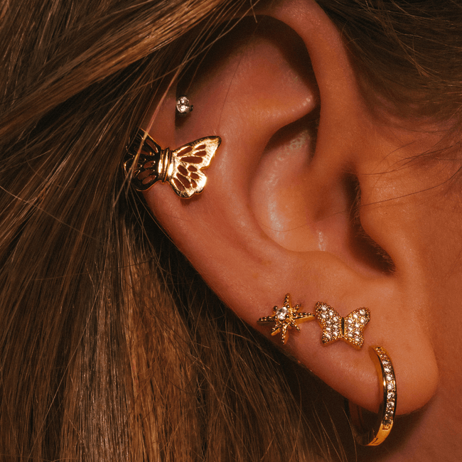 Radiant Star Earrings Main Image