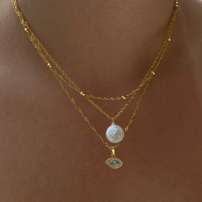 Santorini Necklace Main Image