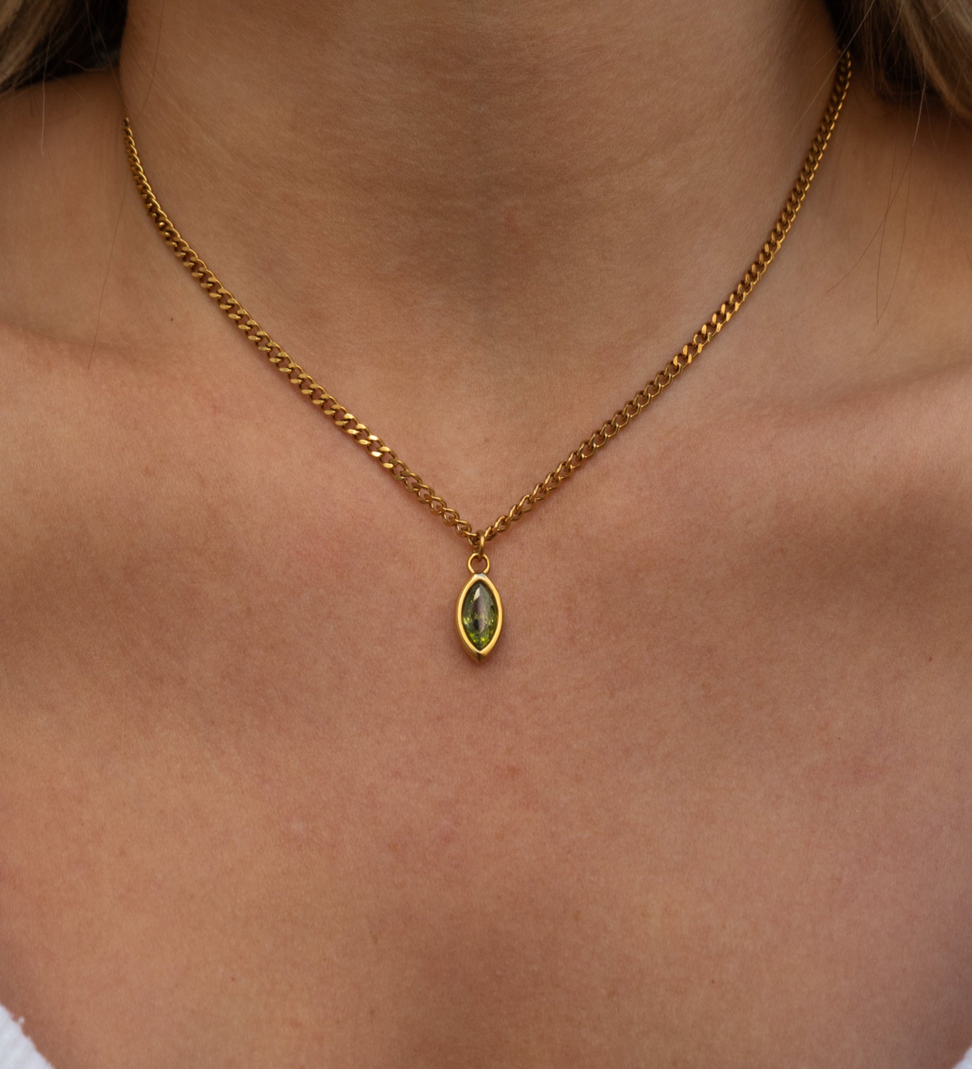 Scottie Necklace | Green