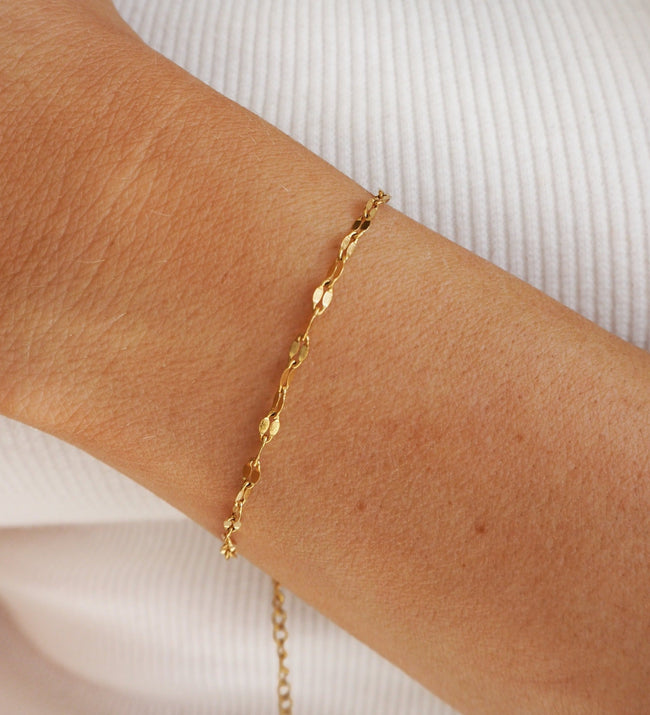Shimmer Bracelet | Gold Hover Image