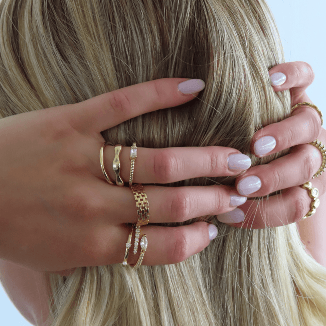 Shimmering Snake Ring Main Image