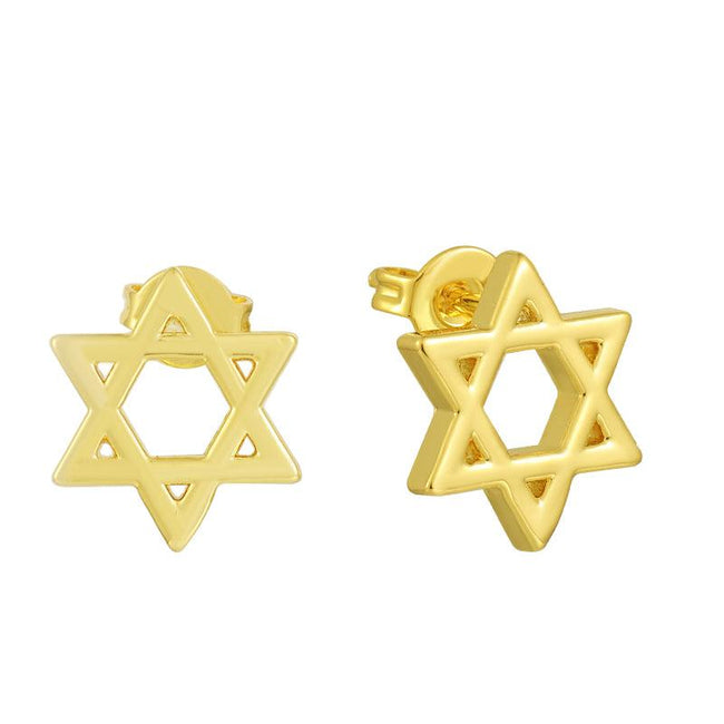 Star of David Earrings Hover Image