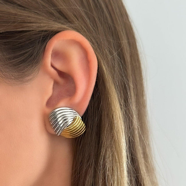 Strata Earrings Hover Image
