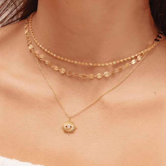 Sun's Eye Necklace Main Image