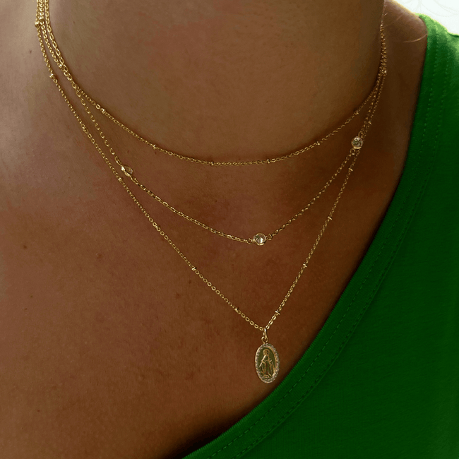 Sunday Sweetheart Layered Necklaces Hover Image