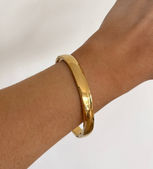 Tatum Bangle | Gold Hover Image