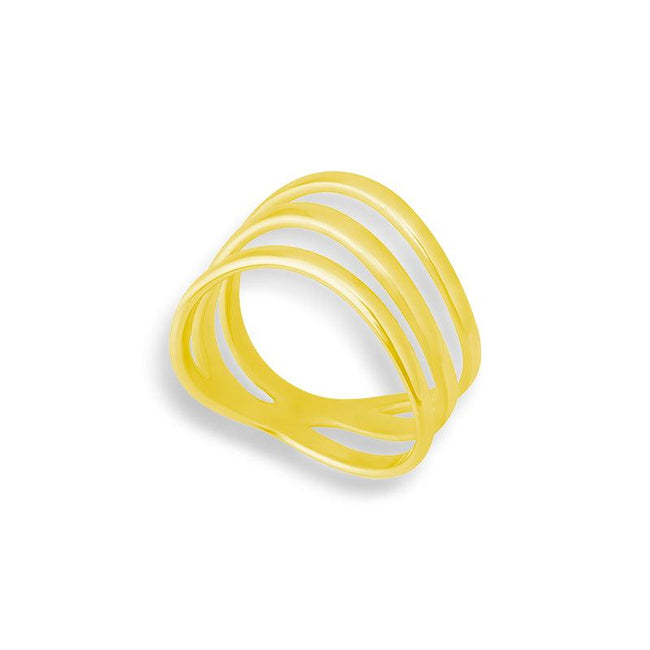 Triple Link Ring Hover Image