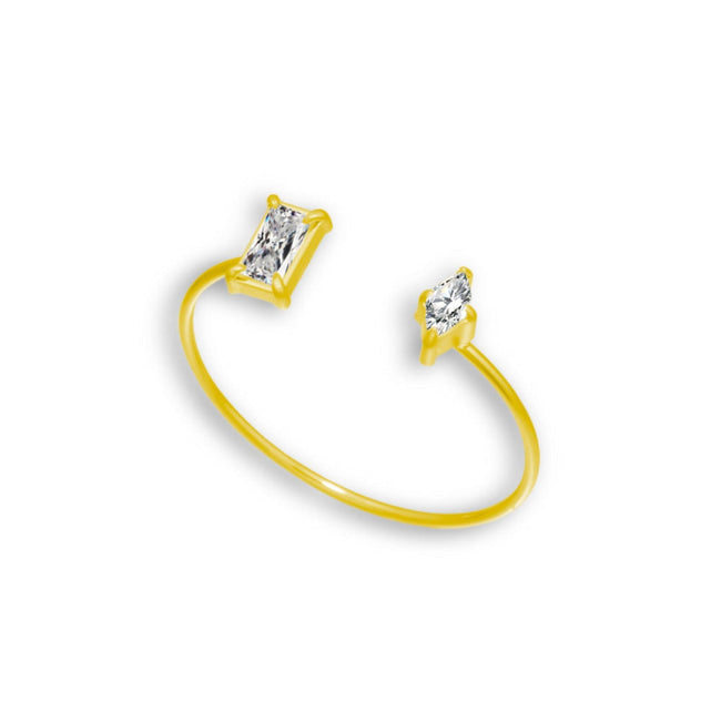 Frosted Duet Ring Main Image