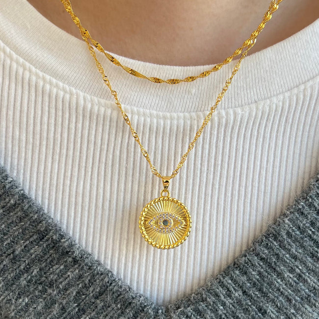 Watching Over You Necklace Main Image