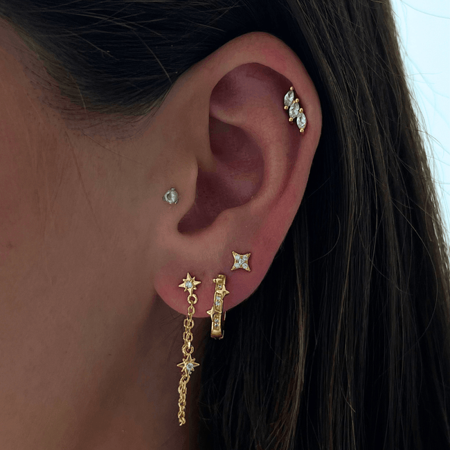 Wish Upon A Star Earrings Main Image