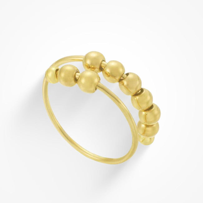 Adjustable Anxiety Fidget Ring Hover Image
