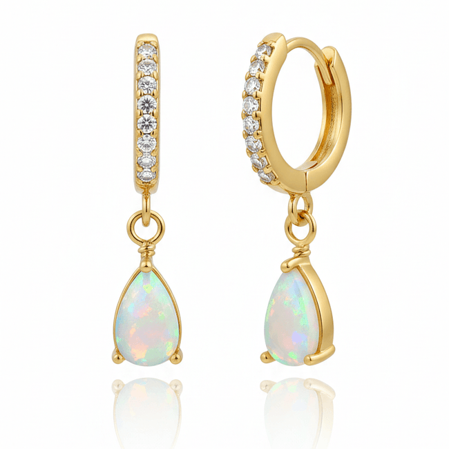 Angel Glow Drop Earrings Main Image