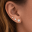 Flat Back Earrings Set Collection
