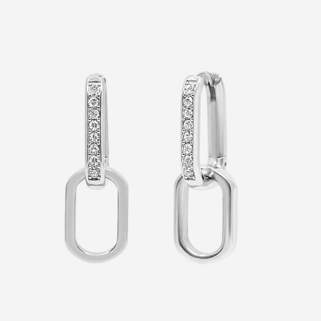 Chained Together Earrings Main Image