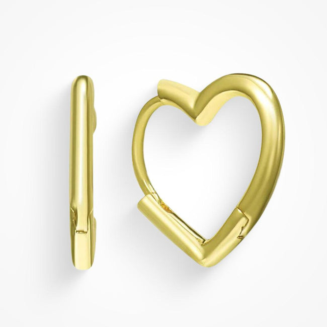 Cold Hearted Earrings Hover Image